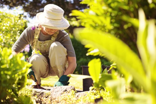 Eco-friendly pest control methods in a garden